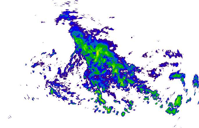 Meteoradar - aktuální srážky 2024-05-07 17:15:00