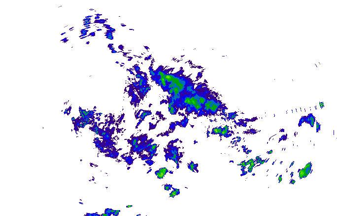 Meteoradar - aktuální srážky 2024-05-07 19:30:00
