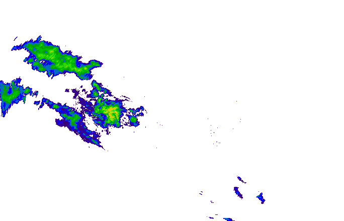 Meteoradar - aktuální srážky 2024-05-16 12:15:00