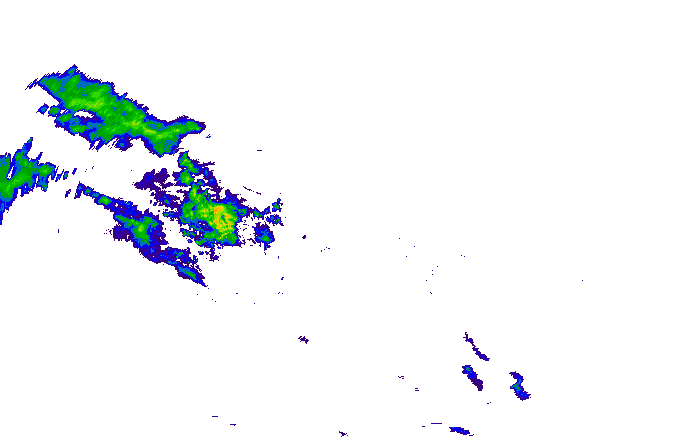 Meteoradar - aktuální srážky 2024-05-16 12:30:00