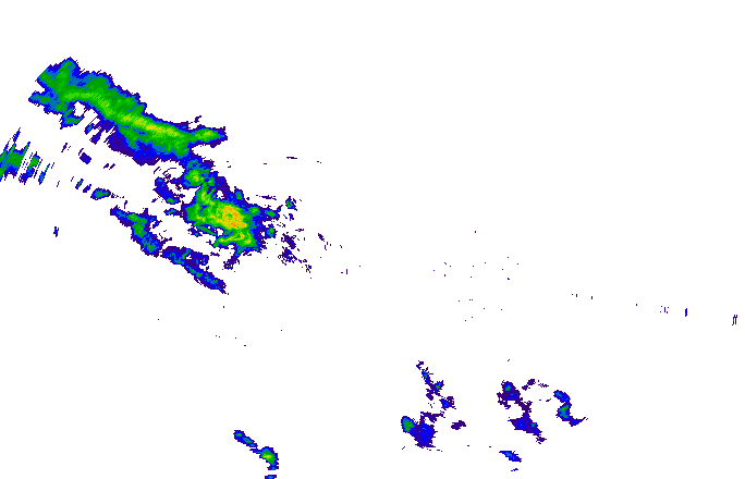 Meteoradar - aktuální srážky 2024-05-16 13:00:00