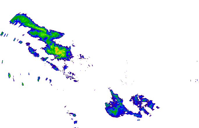 Meteoradar - aktuální srážky 2024-05-16 13:45:00