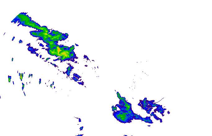 Meteoradar - aktuální srážky 2024-05-16 14:00:00