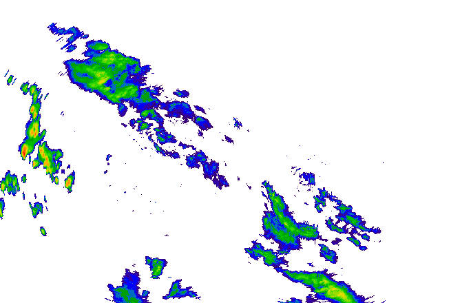 Meteoradar - aktuální srážky 2024-05-16 15:30:00