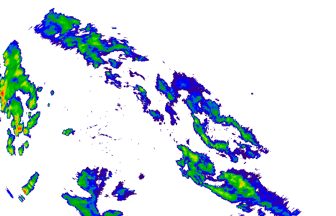 Meteoradar - aktuální srážky 2024-05-16 17:00:00