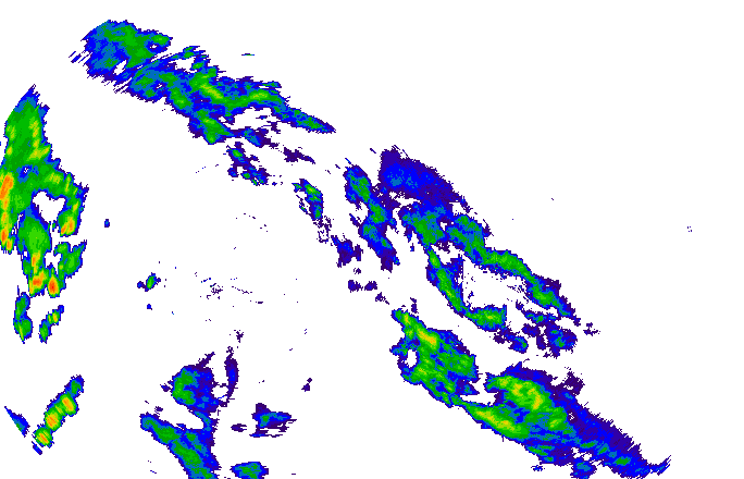 Meteoradar - aktuální srážky 2024-05-16 17:15:00