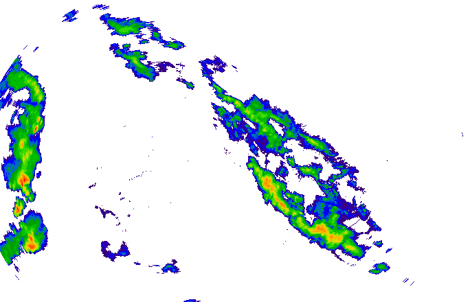 Meteoradar - aktuální srážky 2024-05-16 19:00:00