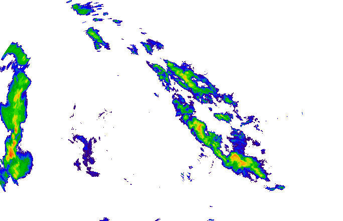 Meteoradar - aktuální srážky 2024-05-16 19:45:00