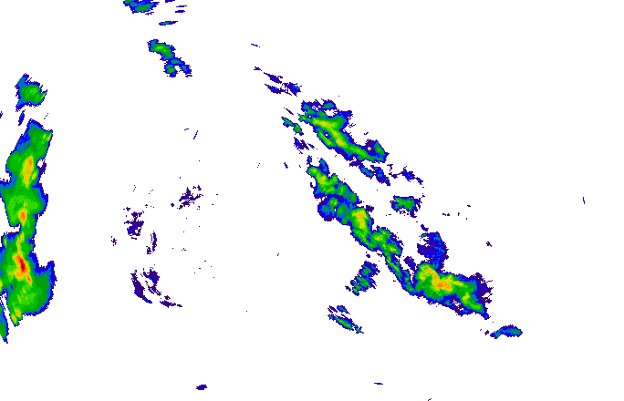 Meteoradar - aktuální srážky 2024-05-16 20:15:00