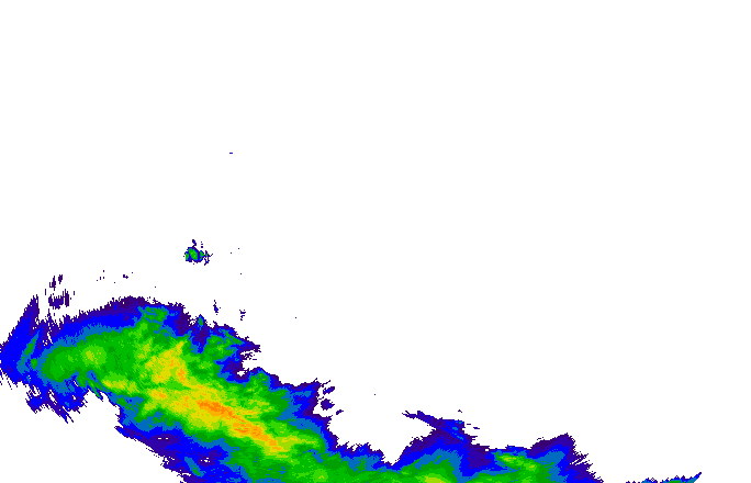 Meteoradar - aktuální srážky 2024-05-17 03:15:00