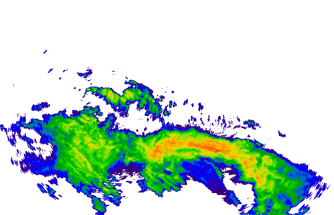 Meteoradar - aktuální srážky 2024-05-17 07:45:00