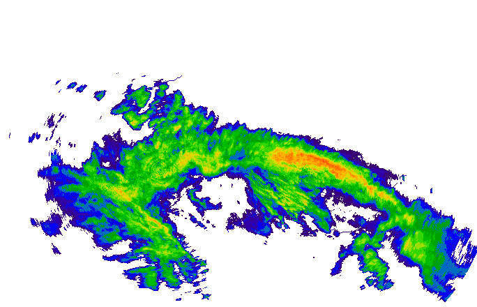 Meteoradar - aktuální srážky 2024-05-17 09:45:00