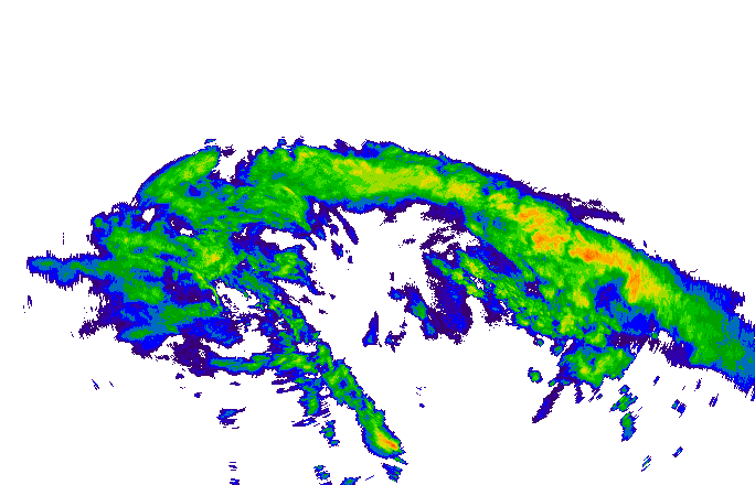 Meteoradar - aktuální srážky 2024-05-17 11:30:00