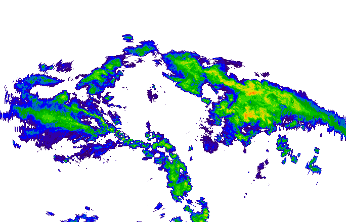 Meteoradar - aktuální srážky 2024-05-17 13:15:00