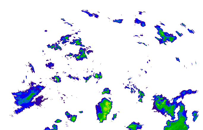 Meteoradar - aktuální srážky 2024-05-17 20:00:00
