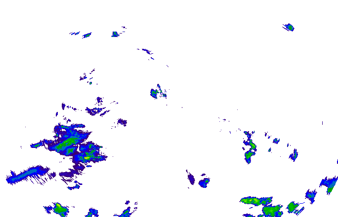 Meteoradar - aktuální srážky 2024-05-17 22:30:00