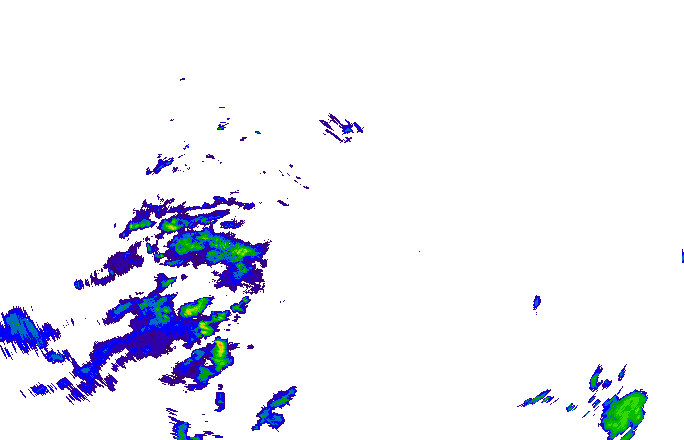 Meteoradar - aktuální srážky 2024-05-18 00:45:00