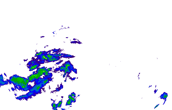 Meteoradar - aktuální srážky 2024-05-18 01:45:00