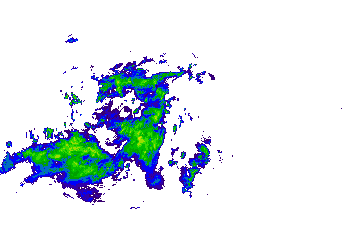 Meteoradar - aktuální srážky 2024-05-18 06:45:00