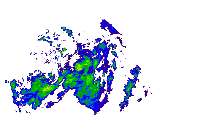 Meteoradar - aktuální srážky 2024-05-18 09:45:00