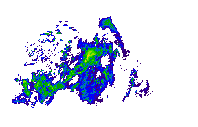 Meteoradar - aktuální srážky 2024-05-18 10:45:00