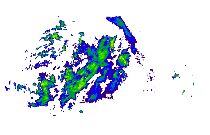 Meteoradar - aktuální srážky 2024-05-18 12:00:00