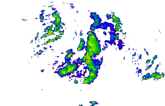 Meteoradar - aktuální srážky 2024-05-18 15:00:00