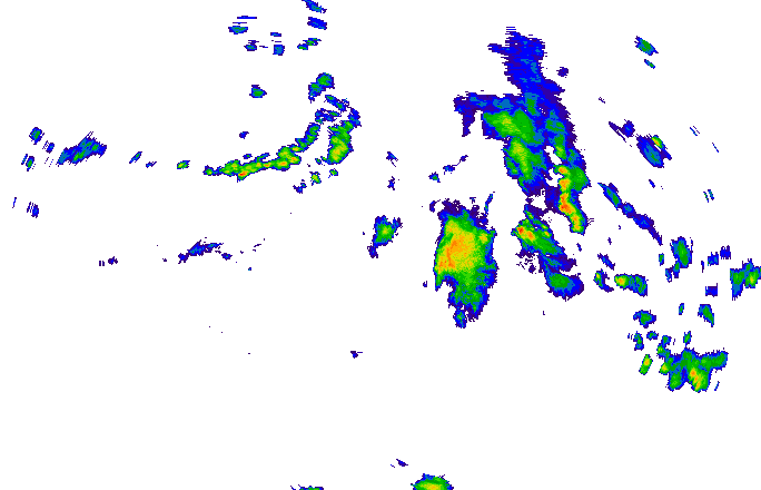 Meteoradar - aktuální srážky 2024-05-18 18:15:00