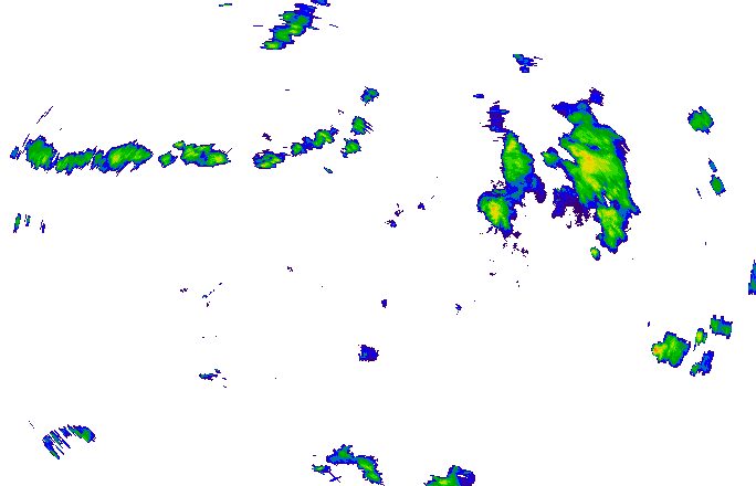 Meteoradar - aktuální srážky 2024-05-18 20:00:00