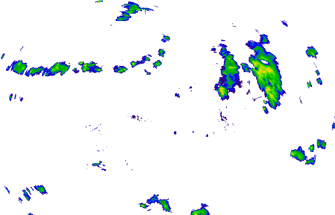 Meteoradar - aktuální srážky 2024-05-18 20:15:00