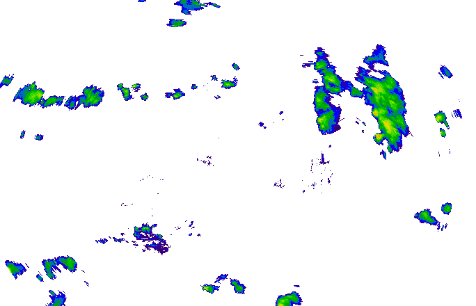 Meteoradar - aktuální srážky 2024-05-18 20:45:00