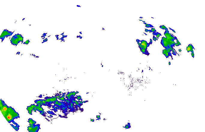 Meteoradar - aktuální srážky 2024-05-18 21:45:00