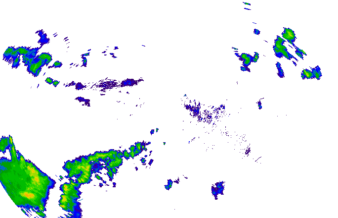 Meteoradar - aktuální srážky 2024-05-18 23:00:00