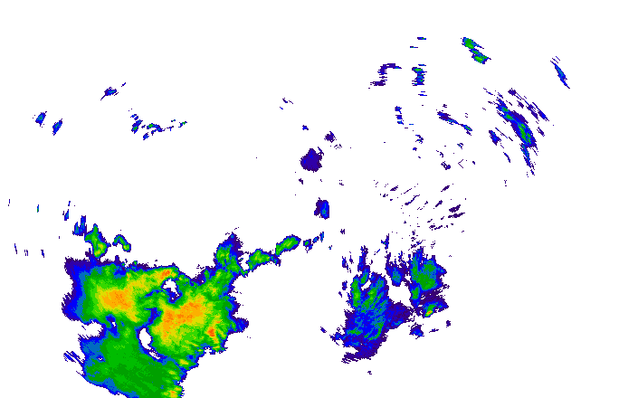 Meteoradar - aktuální srážky 2024-05-19 01:45:00