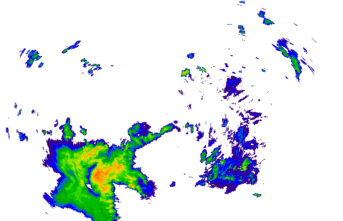 Meteoradar - aktuální srážky 2024-05-19 02:30:00