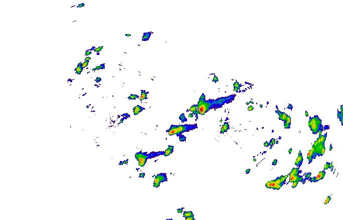 Meteoradar - aktuální srážky 2024-05-20 13:45:00