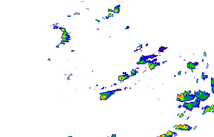 Meteoradar - aktuální srážky 2024-05-20 16:00:00