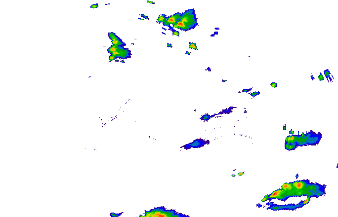 Meteoradar - aktuální srážky 2024-05-20 17:15:00