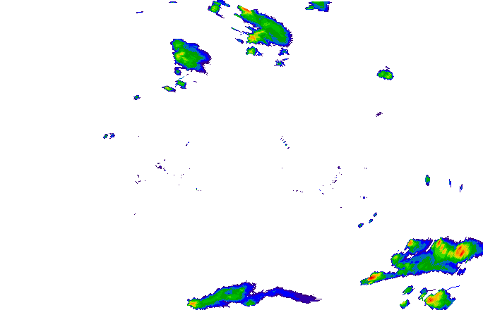 Meteoradar - aktuální srážky 2024-05-20 18:30:00