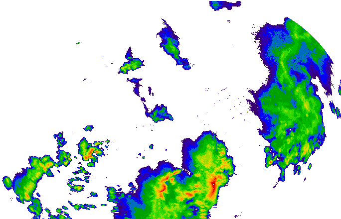 Meteoradar - aktuální srážky 2022-05-21 01:45:00