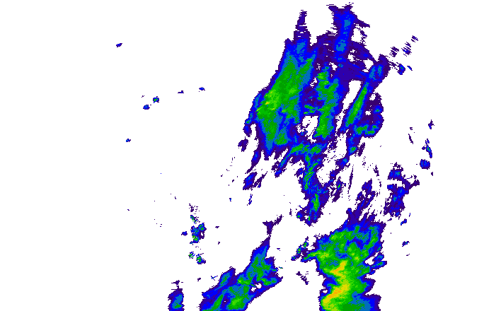 Meteoradar - aktuální srážky 2022-05-25 16:15:00