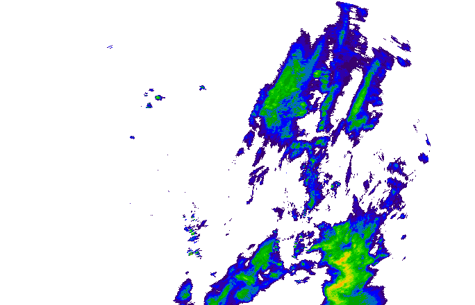 Meteoradar - aktuální srážky 2022-05-25 16:30:00