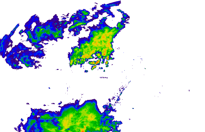Meteoradar - aktuální srážky 2022-06-29 06:00:00