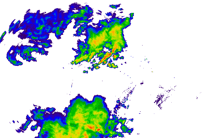 Meteoradar - aktuální srážky 2022-06-29 06:45:00