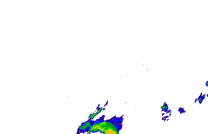 Meteoradar - aktuální srážky 2022-08-07 17:15:00