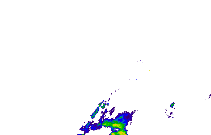 Meteoradar - aktuální srážky 2022-08-07 18:15:00