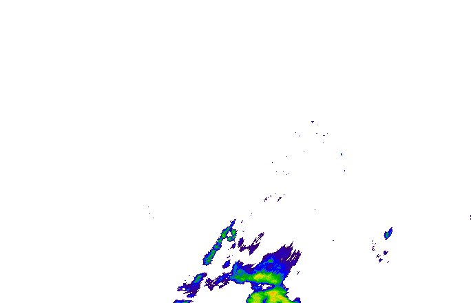 Meteoradar - aktuální srážky 2022-08-07 18:30:00