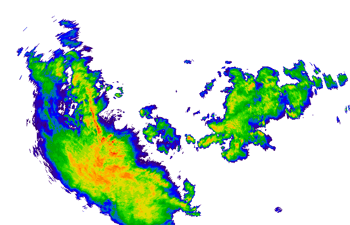 Meteoradar - aktuální srážky 2024-05-06 22:30:00
