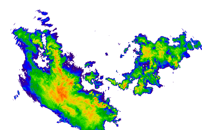 Meteoradar - aktuální srážky 2024-05-06 23:15:00
