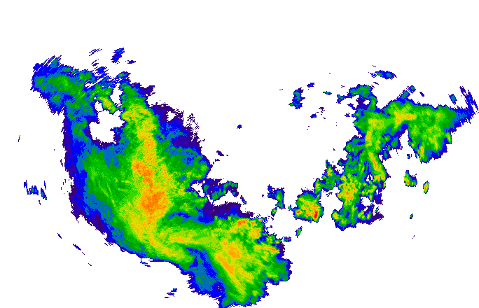 Meteoradar - aktuální srážky 2024-05-07 00:15:00